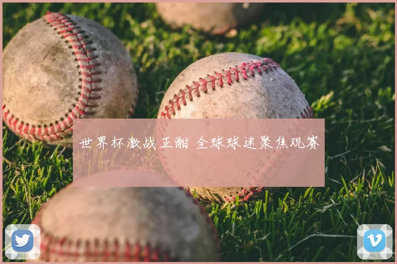 世界杯激战正酣 全球球迷聚焦观赛