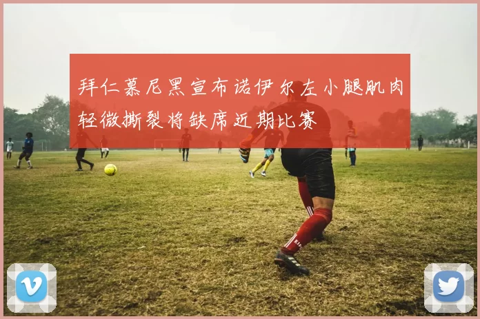 拜仁慕尼黑宣布诺伊尔左小腿肌肉轻微撕裂将缺席近期比赛