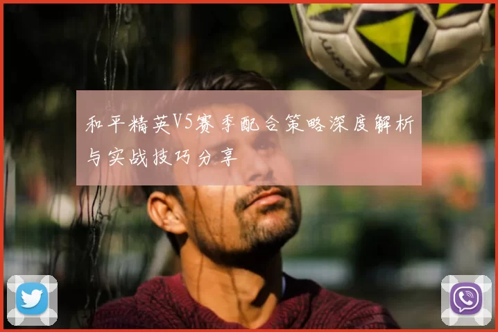 和平精英V5赛季配合策略深度解析与实战技巧分享